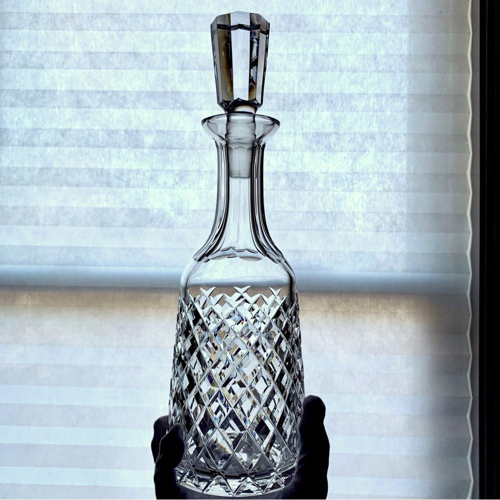 RARE Waterford Alana Decanter 13” Vintage Crystal 1952-69 Ireland EUC (SEE PICS)